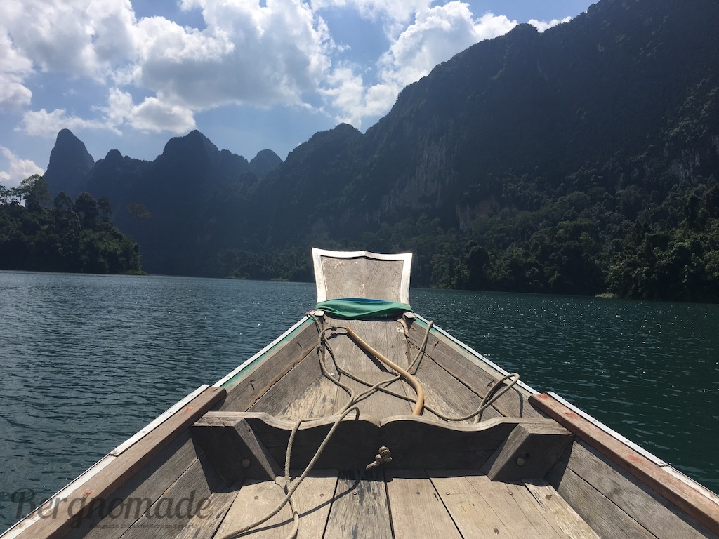 Chio Lan See, auf dem Longtail Boot 